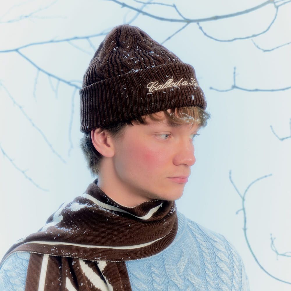 Шапка Called a Garment Everyday Beanie Chocolate