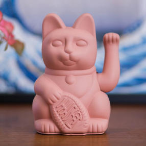 Манэки-нэко - Lucky Cat розовый