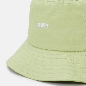 Панама Obey Bold Twill Bucket Hat Green Fig