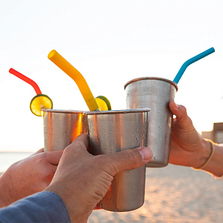 Трубочки для стаканов Klean Kanteen Steel Straws