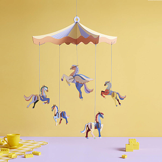 Мобиль Studio ROOF Circus of the sun