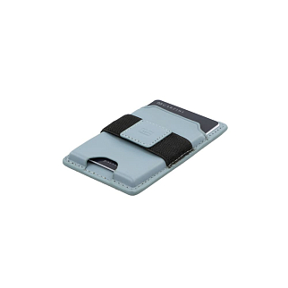 Кошелек Garzini MagSafe Metal Wallet Blue