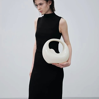 Сумка Gaston Luga Billie Bag Pearl White