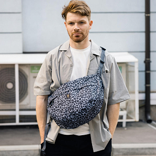 Сумка iyulstore Le sac Серый леопард