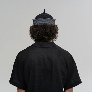 Шапка CHECK YA HEAD серая T2034/1