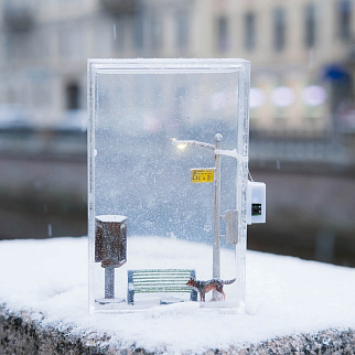 DIY Снежный бокс Friend Function слегка меланхоличный