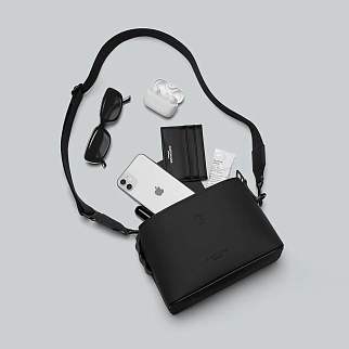 Кроссбоди сумка Gaston Luga Splashini Black