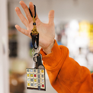 Брелок металлический FRIEND FUNCTION Панелька