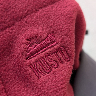 Капюшон Kusto Hood L бордовый