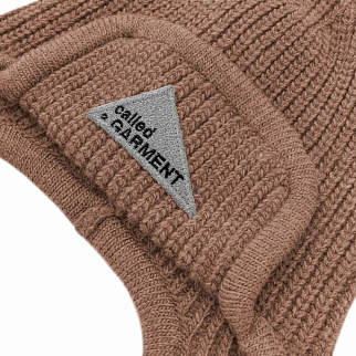 Шапка Called a Garment Mountain Earflap Beanie light brown