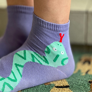 Носки Friend Function Змеиные 36-40 короткие