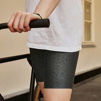 Велосипедки Friend Function серый леопард