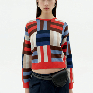 Свитер Thinking Mu Field Red Philis