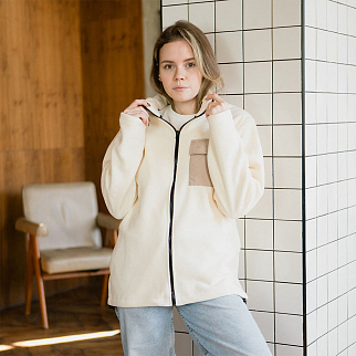 Флиска Kusto Fleece Full Zip Milky