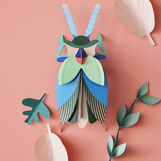 Интерьерный конструктор Studio ROOF Emerald Beetle