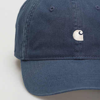Кепка Carhartt WIP Madison Logo Storm Blue/Wax