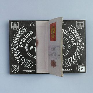 Обложка для паспорта из тайвека New Wallet Travel