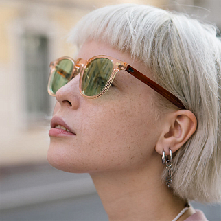 Очки WhiteLab Icon Clear-orange / Green