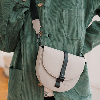 Кроссбоди сумка Gaston Luga Splash Moon Taupe