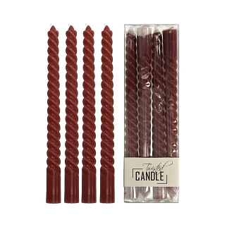 Свеча Kersten Twister Terra - набор 4 шт