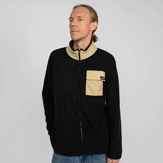 Флиска Kusto Fleece Full Zip Black