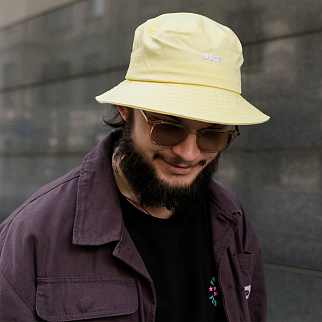 Панама Obey Bold Twill Bucket Hat Butter