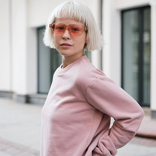 Очки WhiteLab Jazz monger Clear pink / Pink