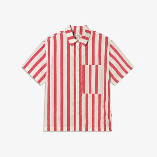 Рубашка Thinking Mu Red Maxi Stripes Kurt