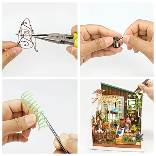 3D-пазл Robotime Miller's Flower House