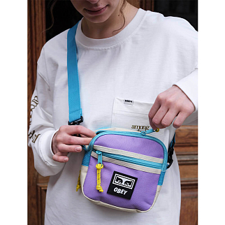 Сумка Obey Conditions Traveler Bag III Purple Multi