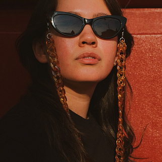 Цепочка для очков Komono Brooks Tortoise