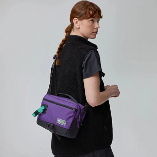 Сумка Fjallraven Vardag Shoulder Bag 6 Violette-Coal Black (422-037)