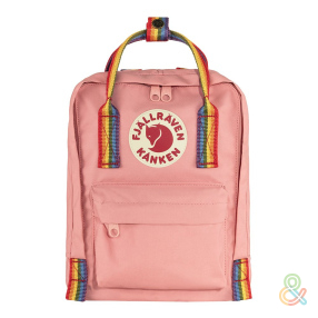 Рюкзак Fjallraven Kanken MINI Pink - Rainbow Pattern (312-907)