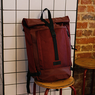 Рюкзак EASTPAK Tecum Roll Cnnct Burgundy
