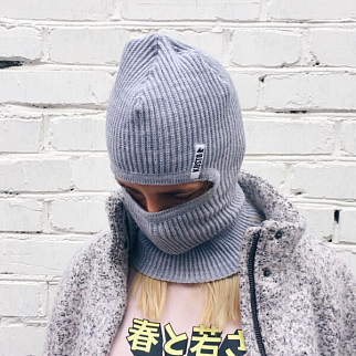 Балаклава Kusto Vizard серая