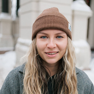 Шапка Kusto One Орех