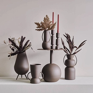 Свеча Kersten Twister Red - набор 4 шт