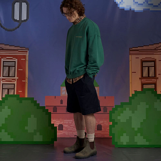 Свитшот Called a Garment X Pistols Зелёный