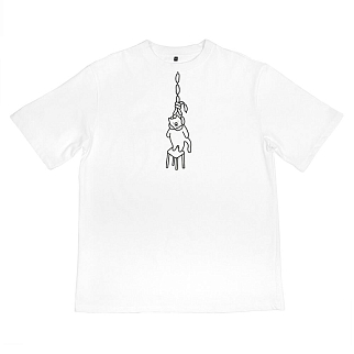 Футболка Barking Store Профицит мужская белая