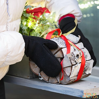 Варежки Friend Function All Black