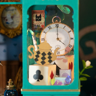 Интерьерный конструктор Robotime Alice's Tea Store