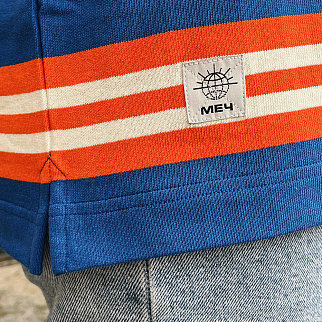 Футболка Меч STRIPES Lapis-Fire-White