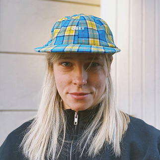 Кепка Obey Madras Duckbill Lemon Multi