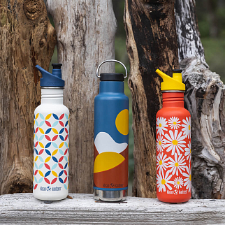 Бутылка Klean Kanteen Classic Sport 532 мл Retro Dot