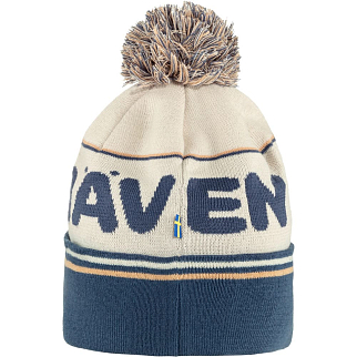 Шапка Fjallraven Pom Hat Chalk White / Indigo Blu
