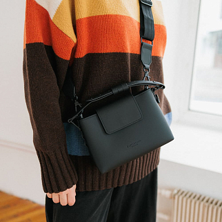 Кроссбоди сумка Gaston Luga Splashini Black