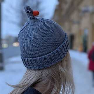 Шапка Friend Function Будь как голубь стальной