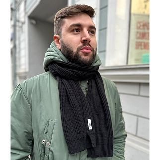 Шарф Kusto Kelp черный