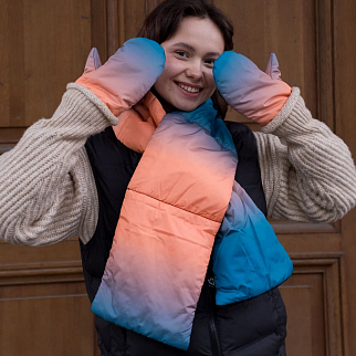 Дутые варежки Friend Function Sunrise