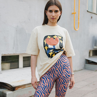 Велосипедки Friend Function тигровые